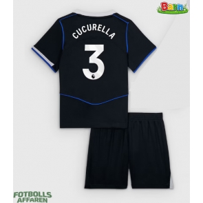 Chelsea Marc Cucurella #3 Tredjeställ Barn 2025-26 Kortärmad (+ Korta byxor)